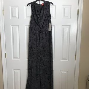 Animal print jumpsuit